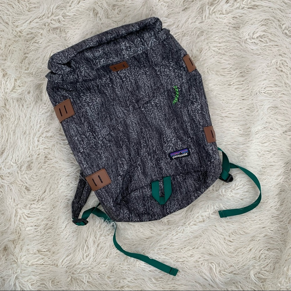 Patagonia Black & White Unisex Backpack
